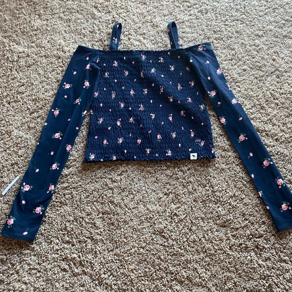 Long Sleeve Smocked Shirt